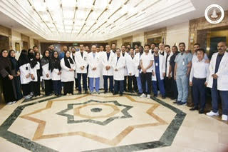 The Fellowship Program in the Division of Adult Gastroenterology at King Abdulaziz University Hospital hosted a course entitled "Fundamentals of Gastrointestinal Endoscopy" and the course was held at the Clinical Skills and Simulation Center-January 2025