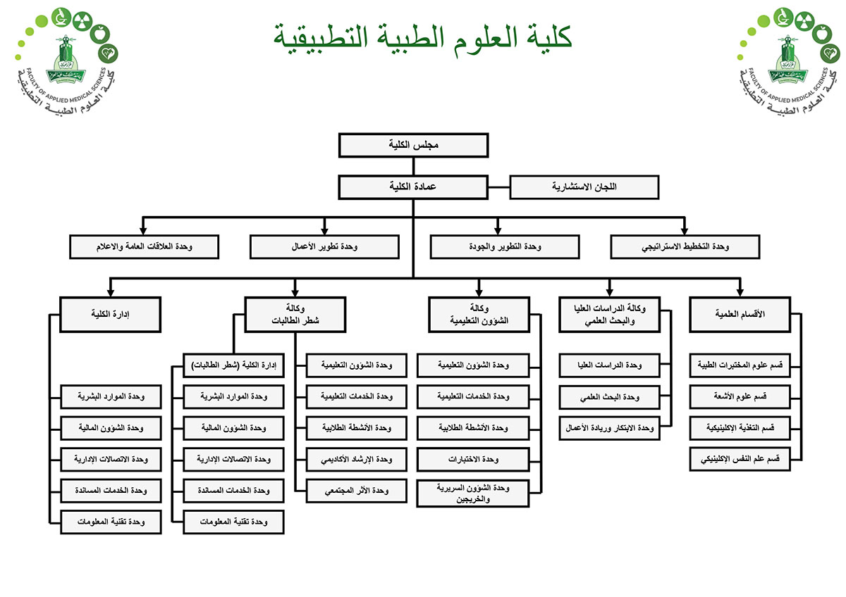 الهيكل التنظيمي